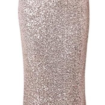 Evening Dress Slim-fit Bridesmaid Ladies Champagne Hostess
